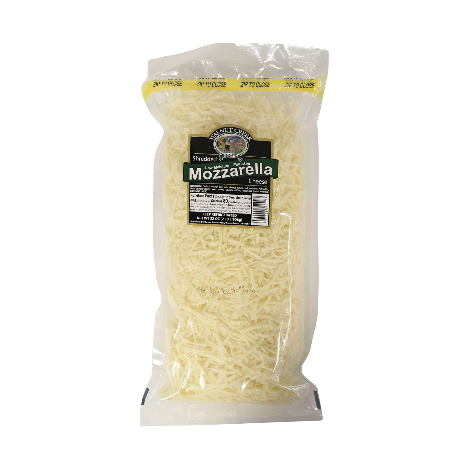 Mozzarella - Shredded WC 2 lb