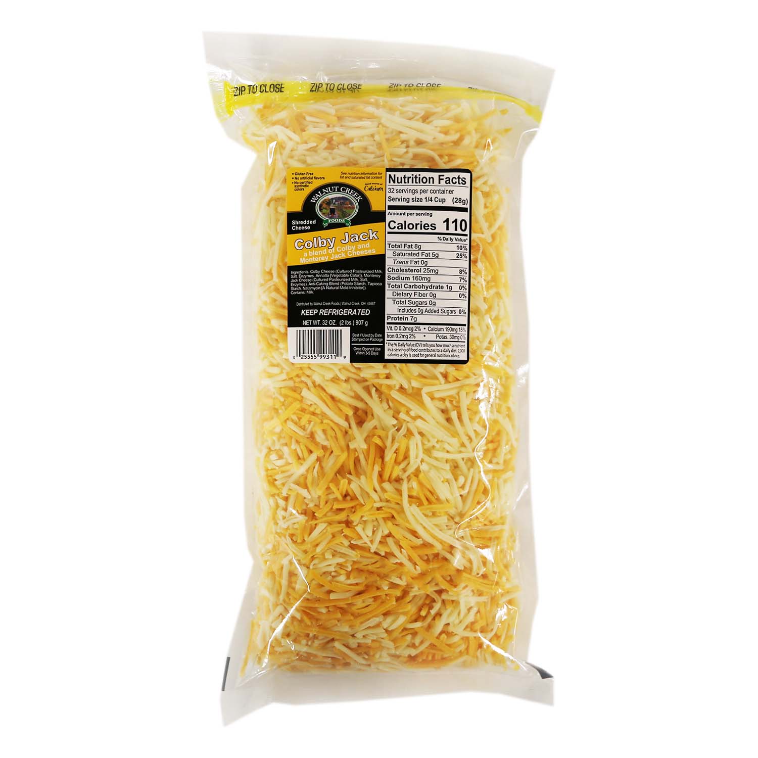 Colby Jack - Shredded WC 2 lb