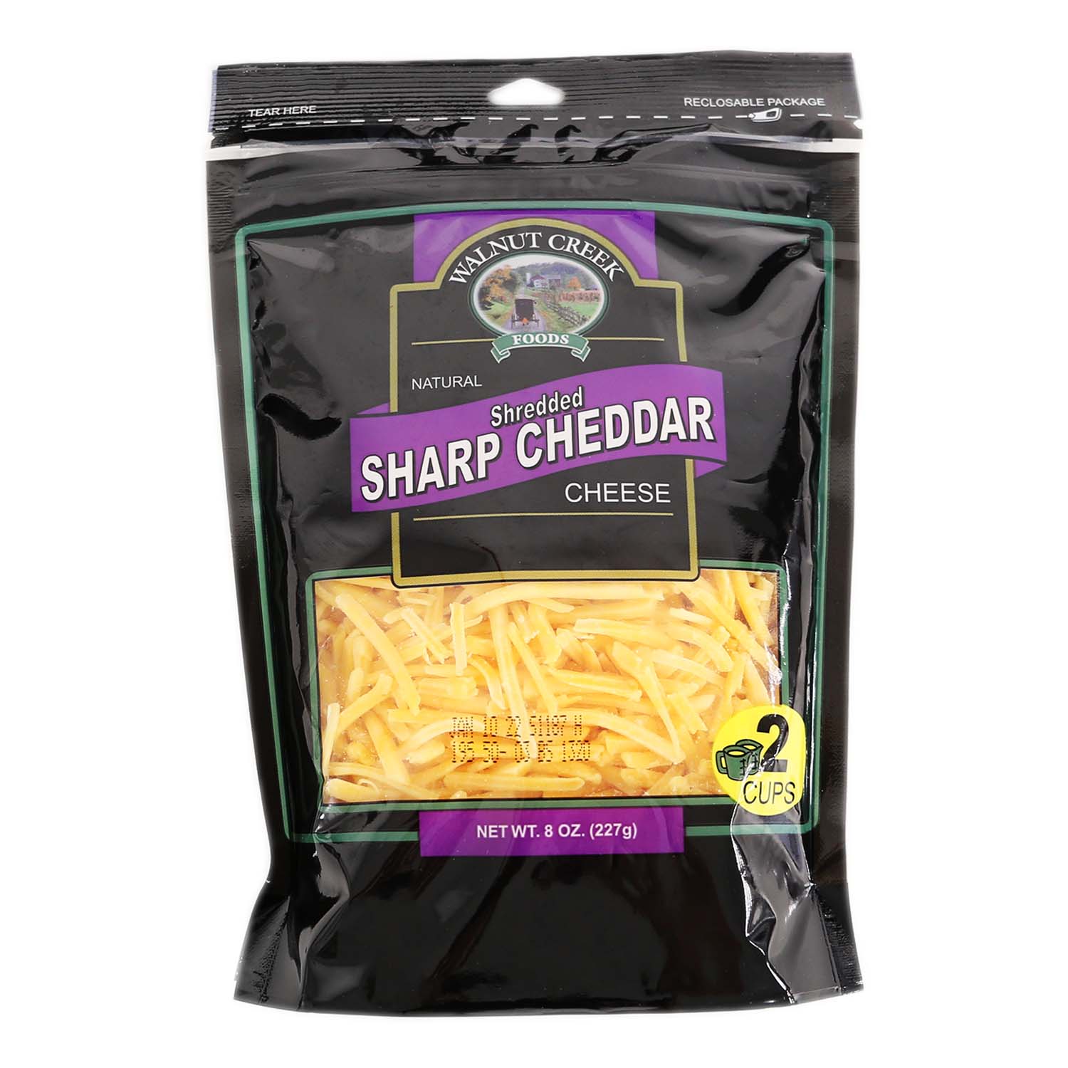 Cheddar - Sharp Shredded WC 8 oz