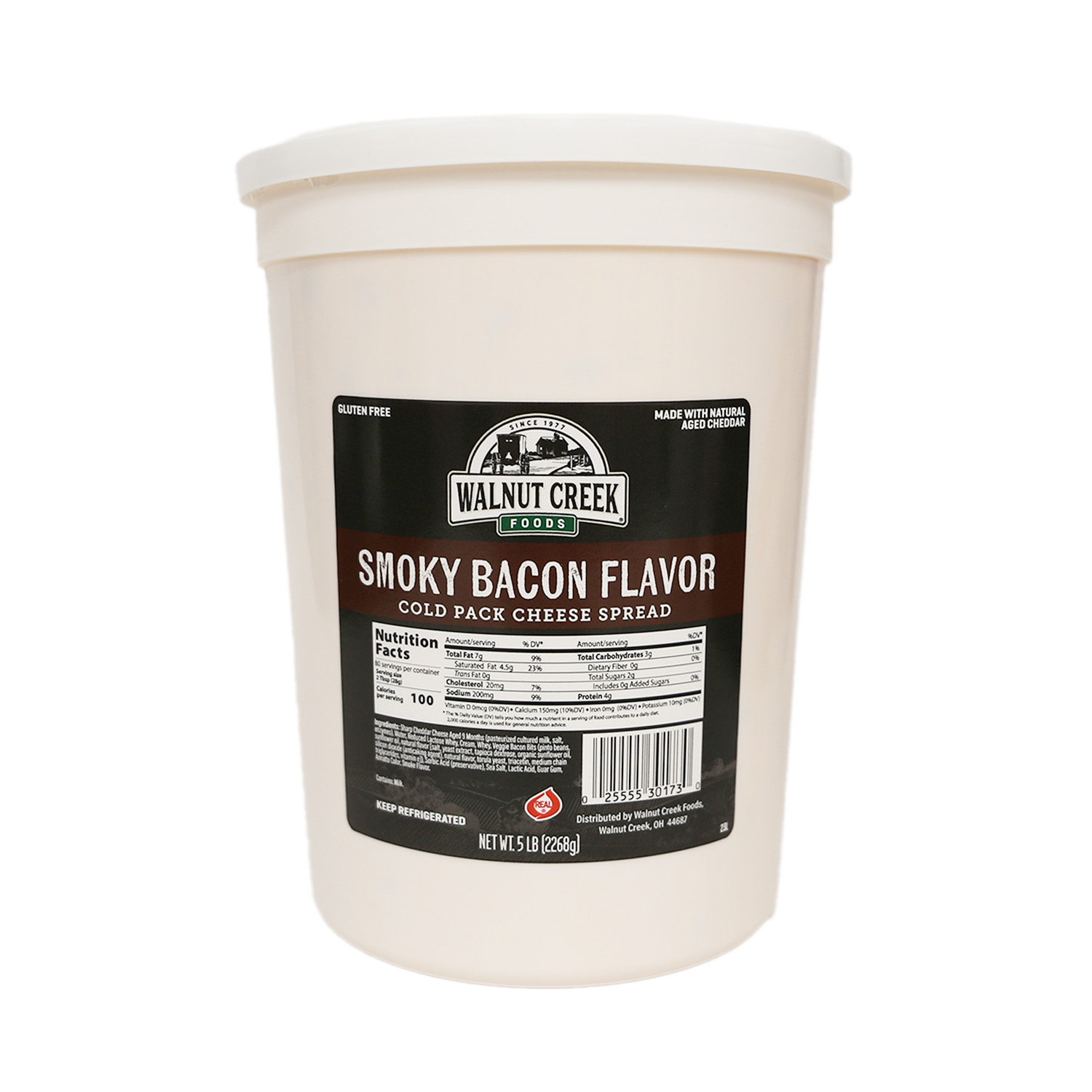 Cheese Spread - Smokey Bacon WC 5 lb