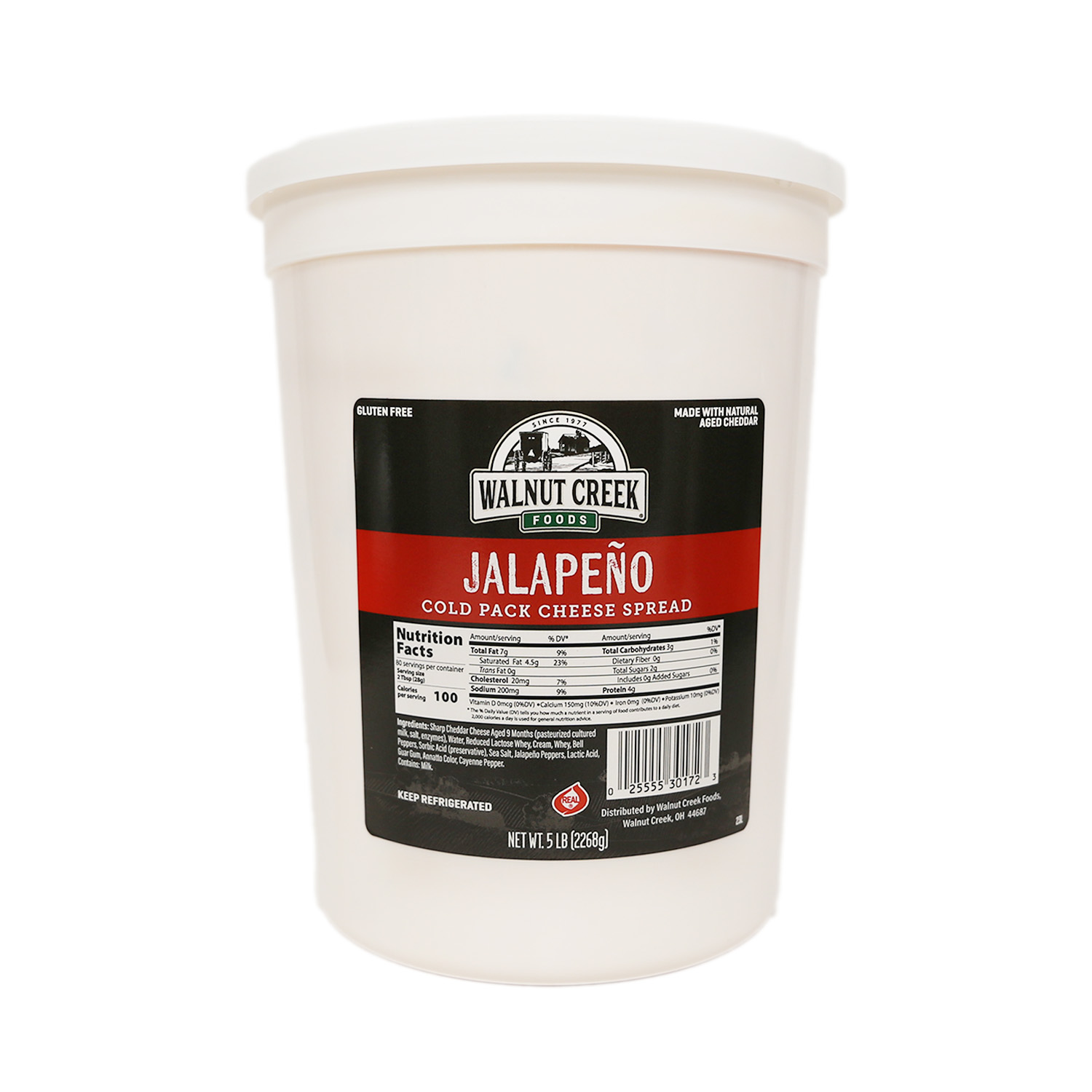Cheese Spread - Jalapeño WC 5 lb