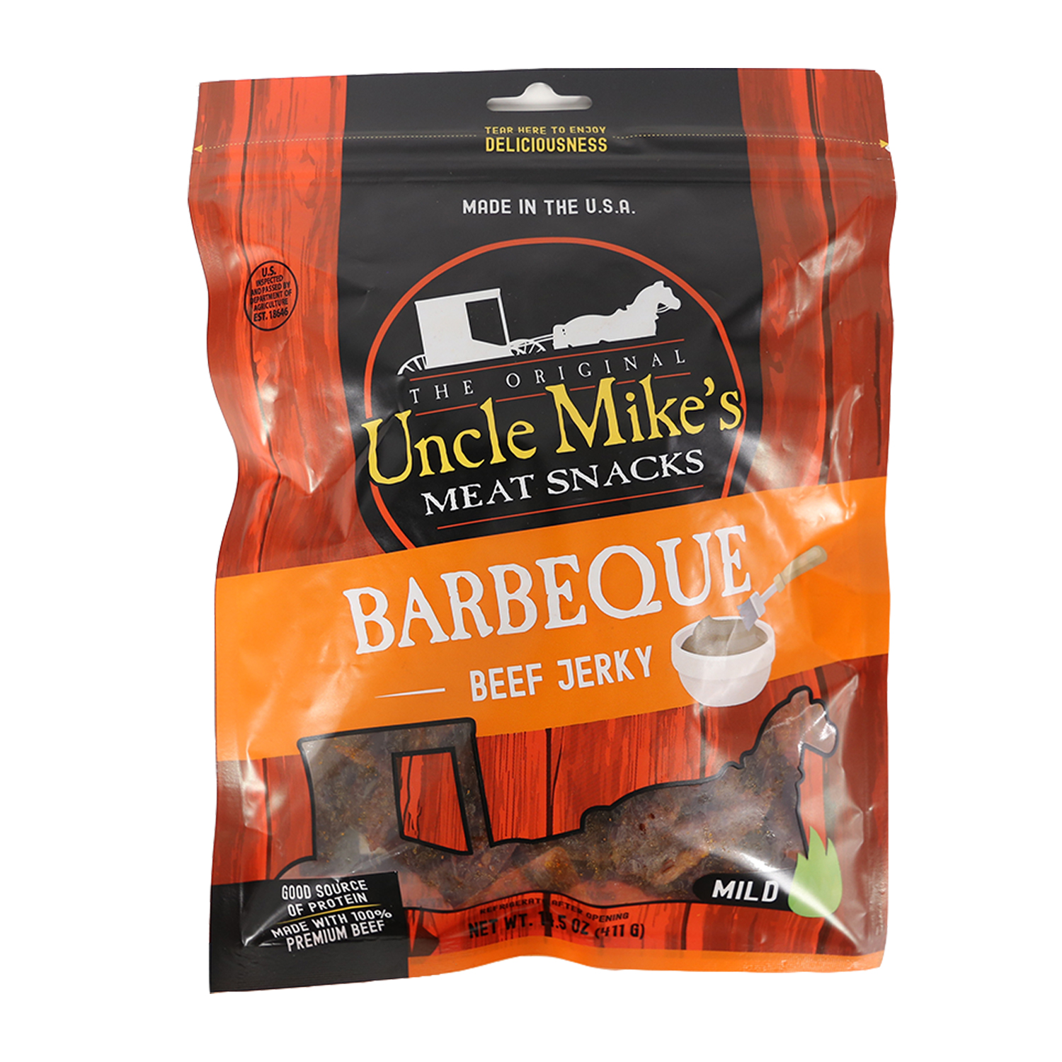 Beef Jerky - BBQ UM 14.5 oz