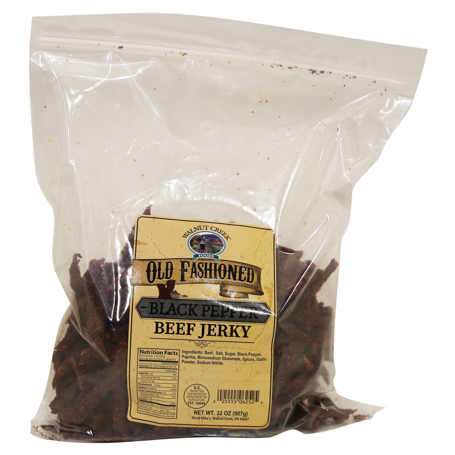 Beef Jerky - Black Pepper WC 2 lb