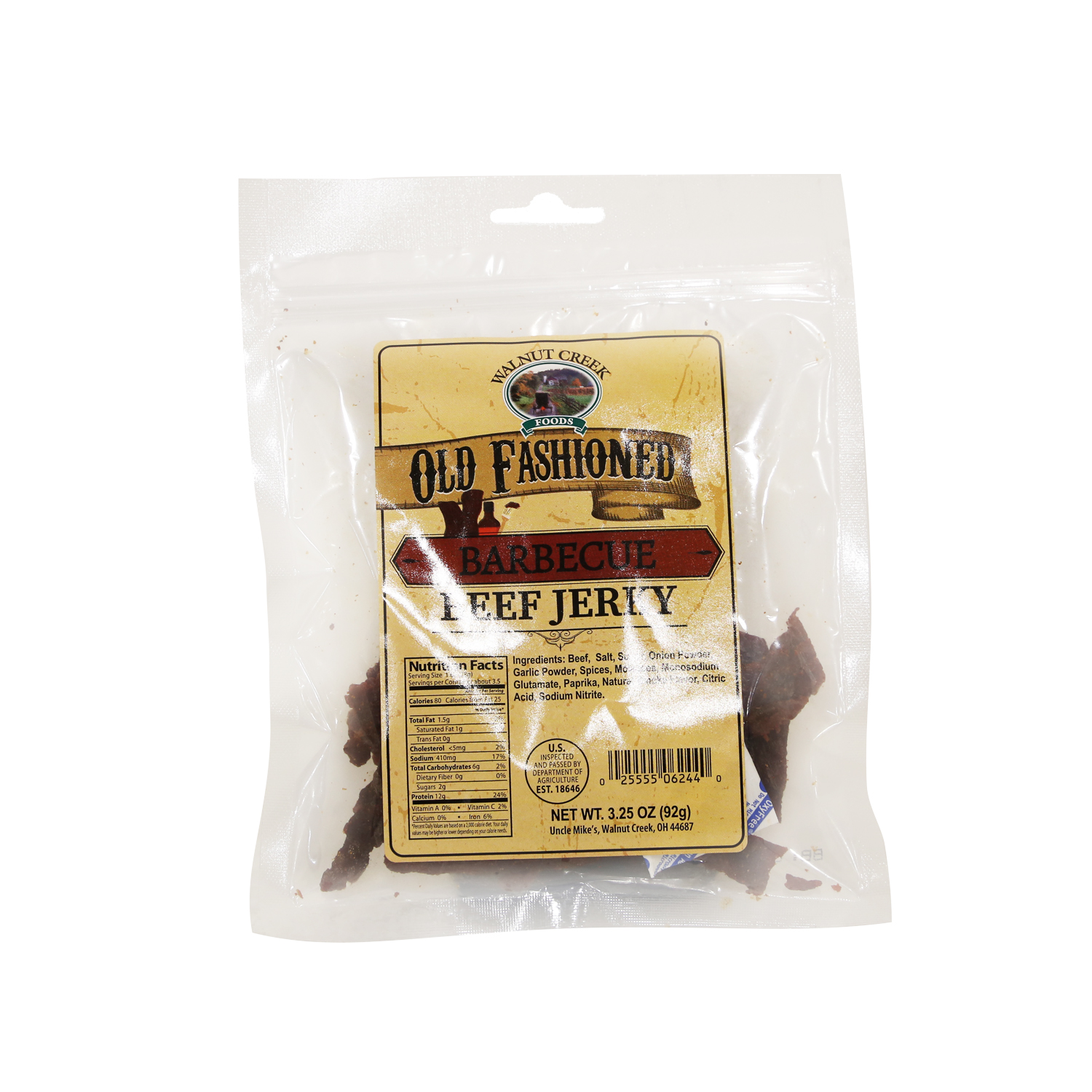 Beef Jerky - BBQ WC 3.25 oz