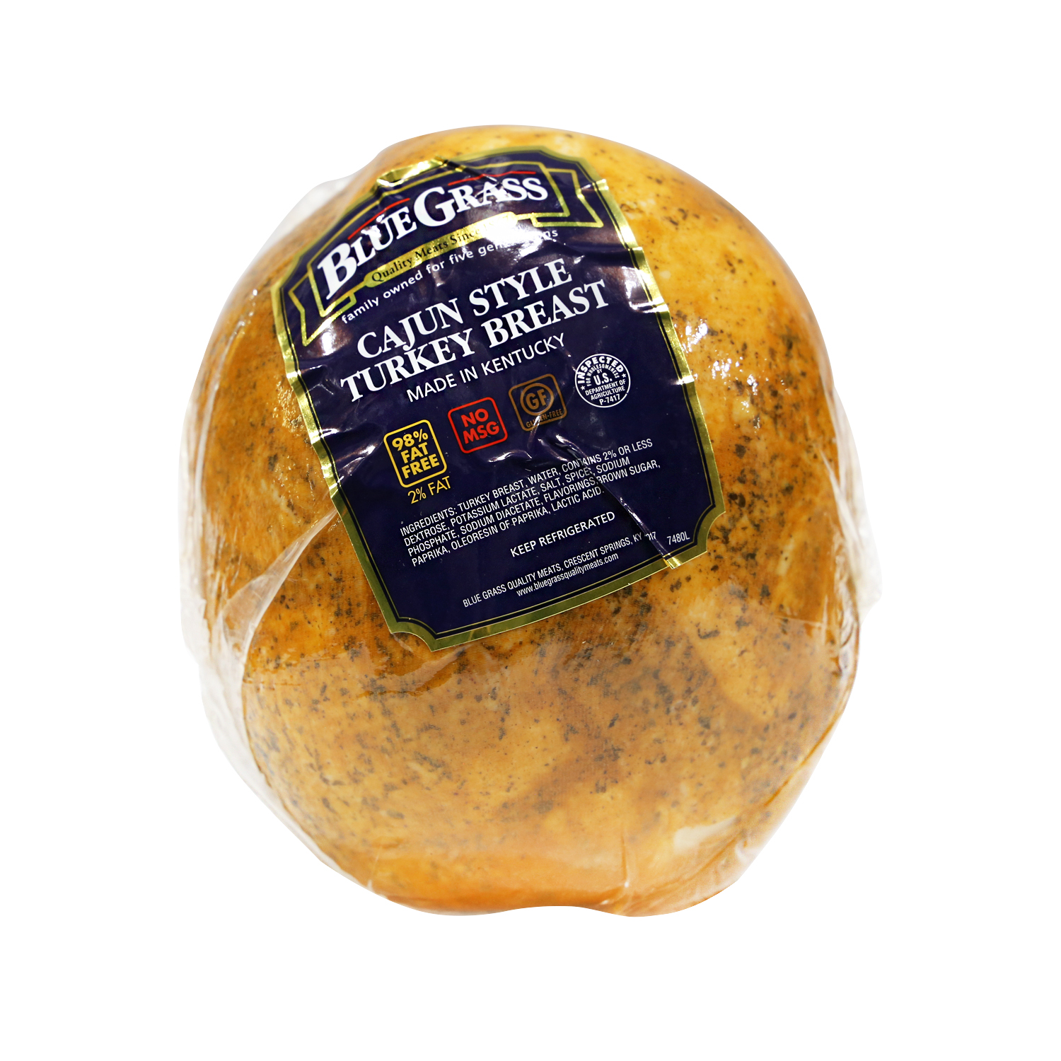 Turkey Breast - Cajun Blue Grass