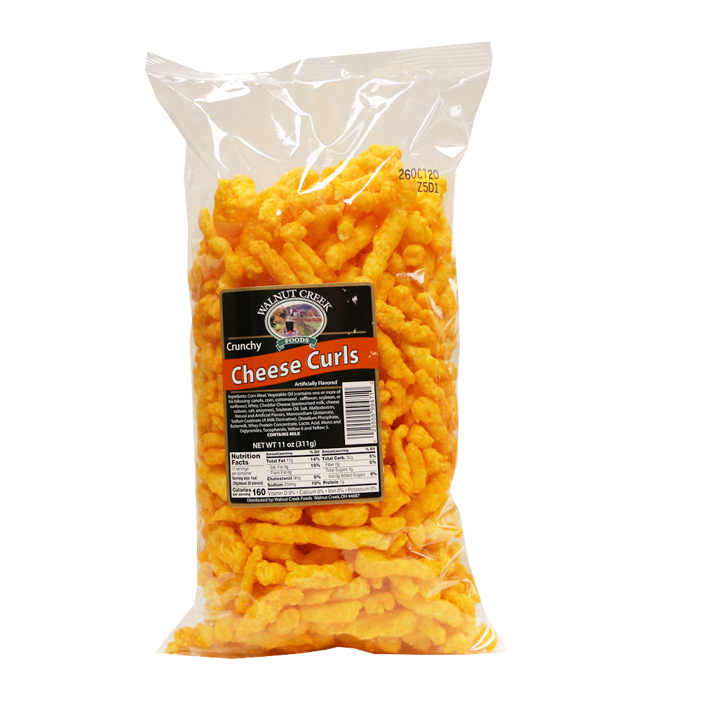 Cheese Curls - CRUNCHY WC