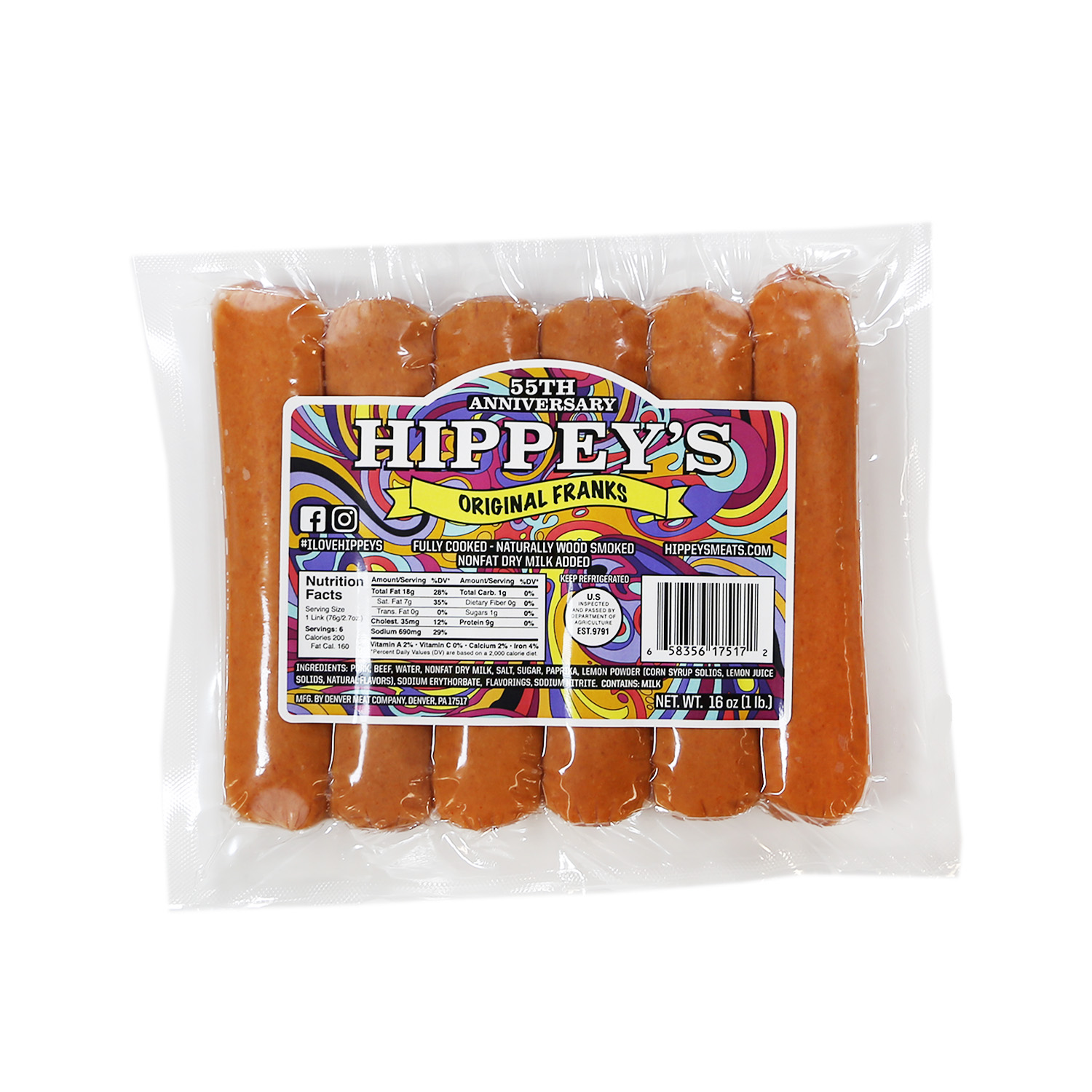 邦楽 wface hot beefsandwiches Hot Dogs - Franks Original Hippey's | Walnut Creek Foods
