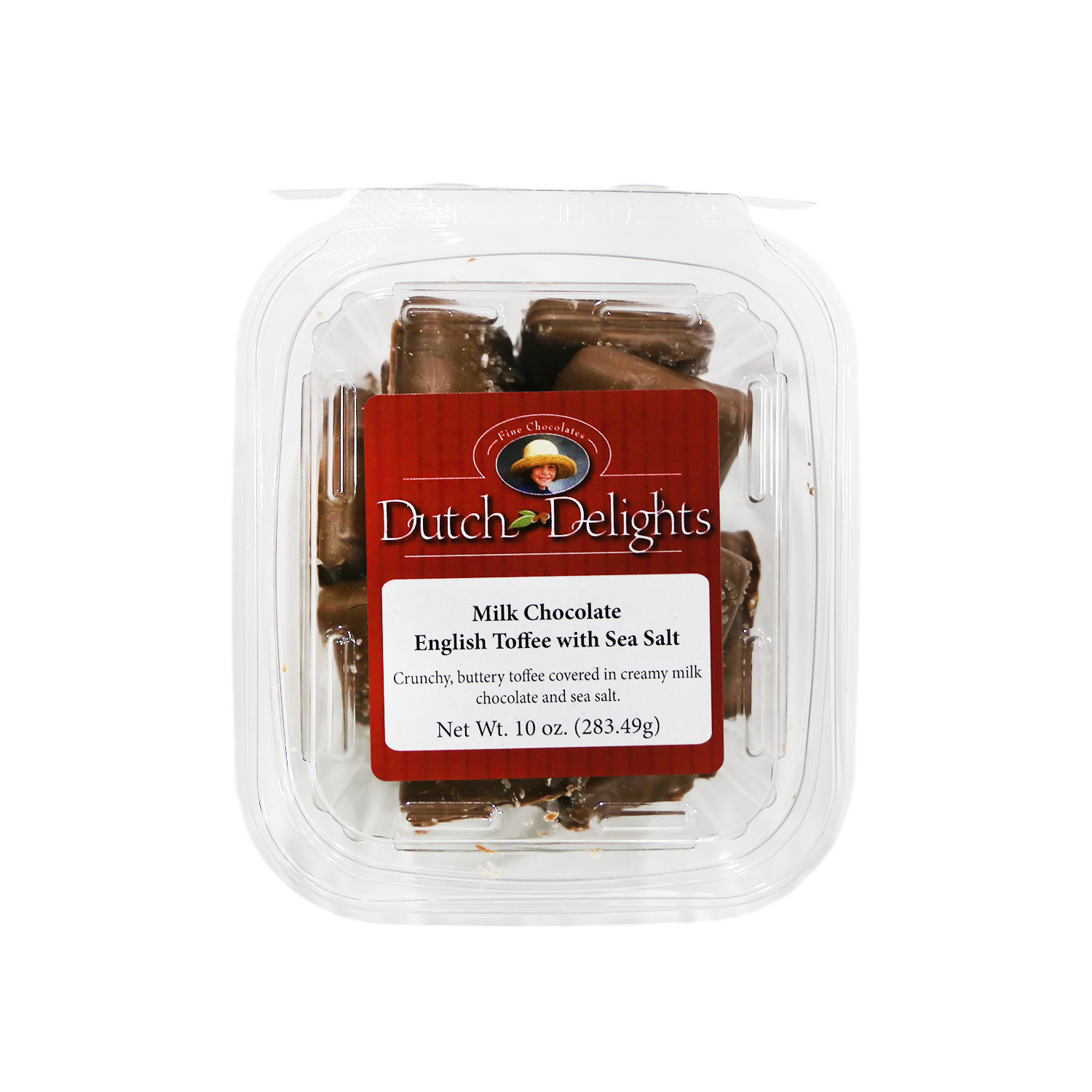 Tub - Chocolate Sea Salt English Toffee Dutch Delights | Walnut