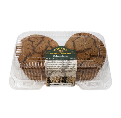 FZ Cookies - Molasses Yoder's | Walnut Creek Foods