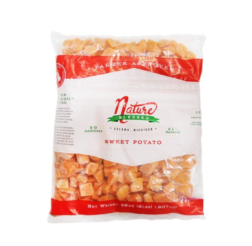 FZ Vegetable - Diced Sweet Potato 32 oz | Walnut Creek Foods