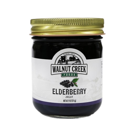Jelly - Elderberry WC 9 oz | Walnut Creek Foods
