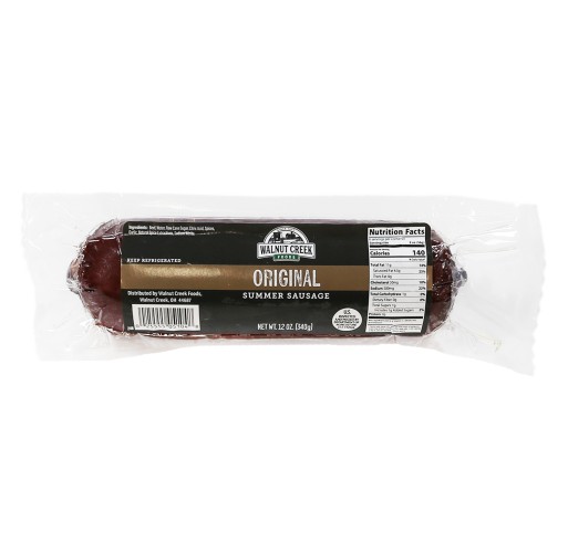 Summer Sausage - Beef WC | Walnut Creek Foods