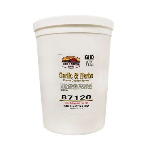 Cream Cheese Spread - JFM Garlic & Herb | Walnut Creek Foods