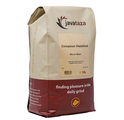 Coffee - Cinnamon Hazelnut Whole Bean 5 lb | Walnut Creek Foods