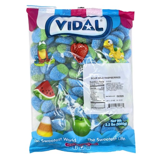 Gummy - Sour Wild Raspberries (Vidal) | Walnut Creek Foods