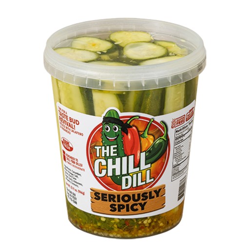 Pickles - Seriously Spicy Chill Dill 32 oz | Walnut Creek Foods