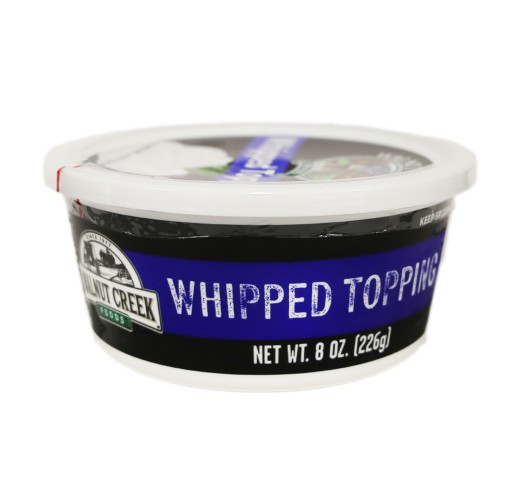 FZ Topping - Whipped WC 8 oz | Walnut Creek Foods