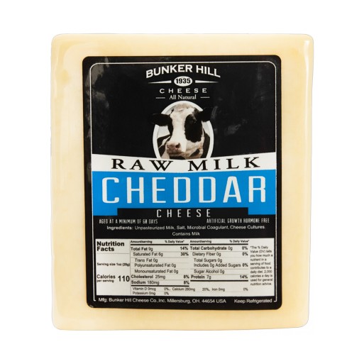 Cheddar - Raw Milk Half Loaf BH 3.5 lb