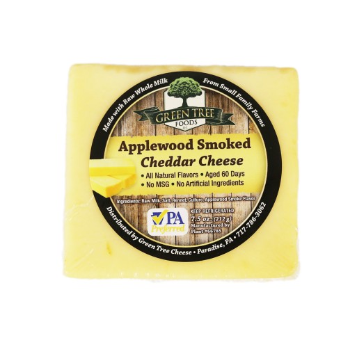 Cheddar - Smoked Bars 7.5 oz Green Tree
