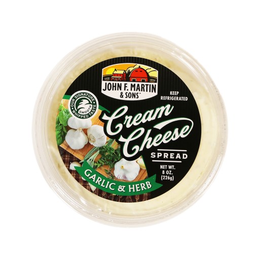 Cream Cheese Spread - Garlic & Herb 8 oz