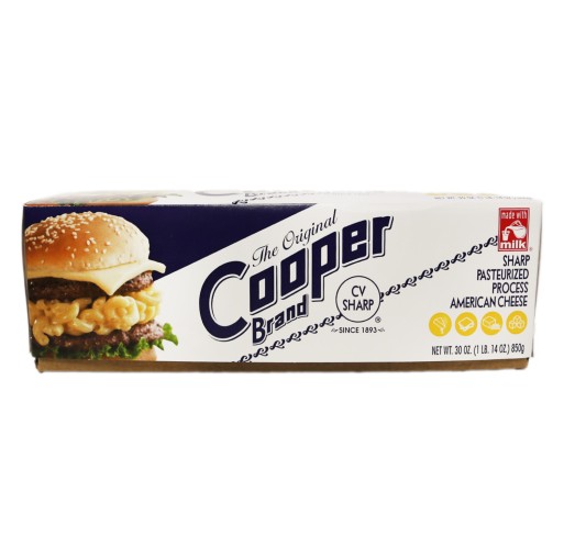 American - Sharp White Cooper 30 oz