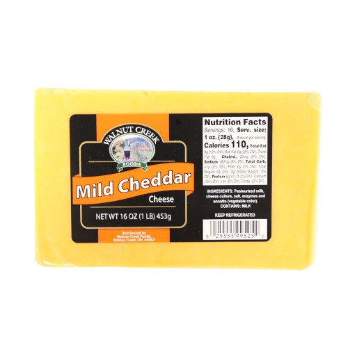 Cheddar - Mild Bars WC 16 oz