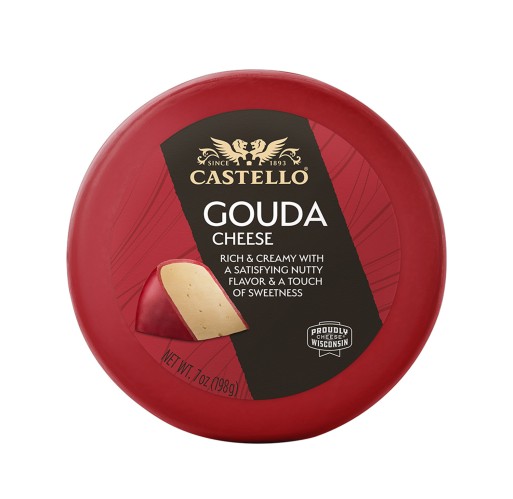 Gouda - Wax Rounds Castello 7 oz