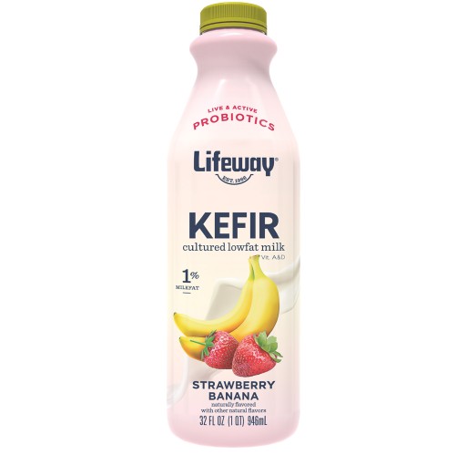 Kefir - Strawberry Banana Lifeway 32 oz