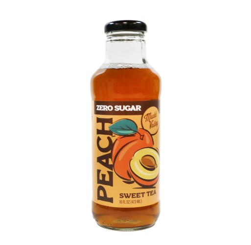 Tea - Peach Zero Mudd Valley 16 oz