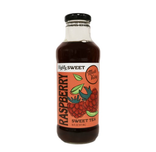 Tea - Raspberry Slightly Sweet Mudd Valley 16 oz