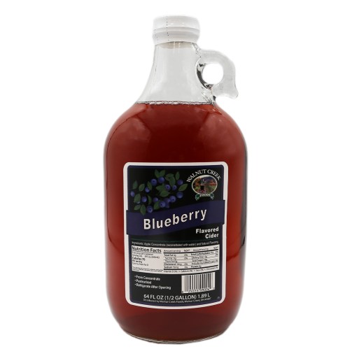 Cider - Blueberry WC Half Gallon Glass