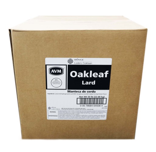 Lard - Bunge Oakleaf 50 lb