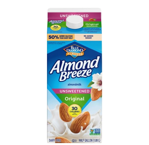 Almond Milk – Original Unsweetened Almond Breeze