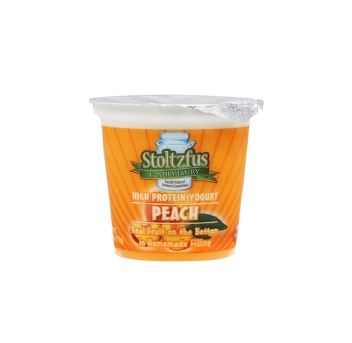 Yogurt - Peach Stoltzfus 6 oz