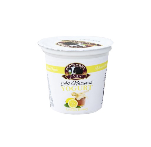 Yogurt - Honey Lemon Sept. Farm 6 oz