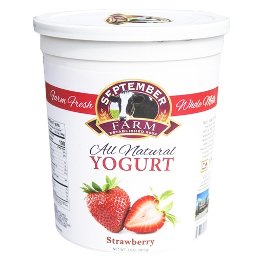 Yogurt - Strawberry Sept. Farm 32 oz