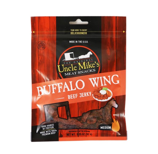 Beef Jerky - Buffalo Wing Flavor UM 3.25 oz
