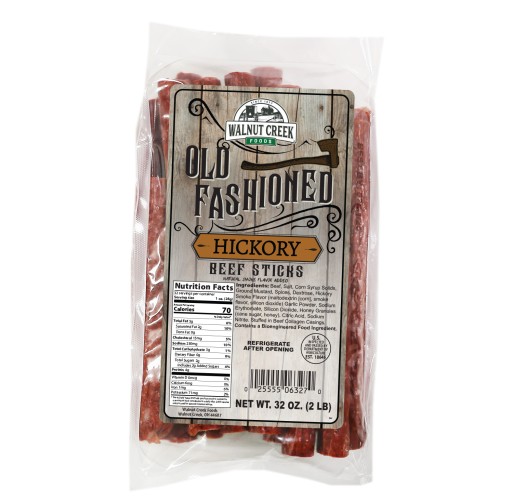Beef Sticks - Old Fashioned Sweet Hickory WC 2 lb