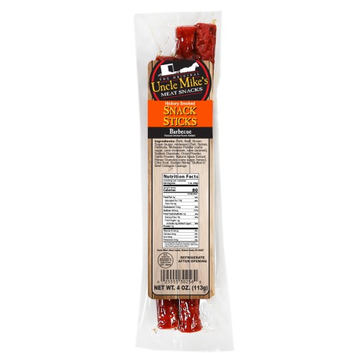 Snack Sticks - BBQ UM 4 oz