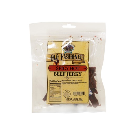 Beef Jerky - Spicy Hot WC 3.25 oz