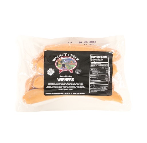 Hot Dogs - Natural Casing WC 1 lb