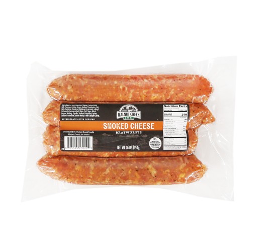 Smoked Bratwurst - Cheddar WC