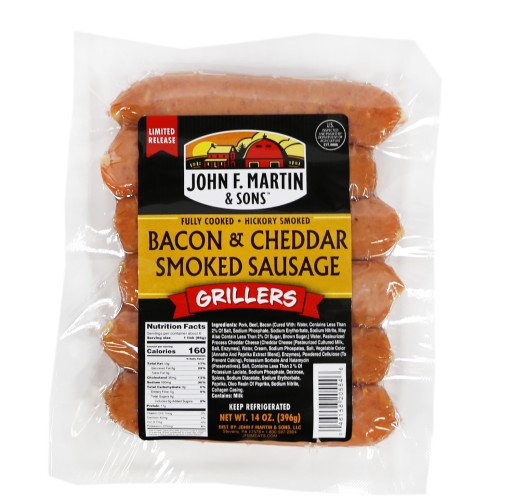 Sausage - Bacon & Cheddar Grillers JFM