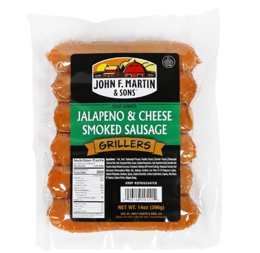 Sausage - Jalapeño & Cheese Grillers JFM
