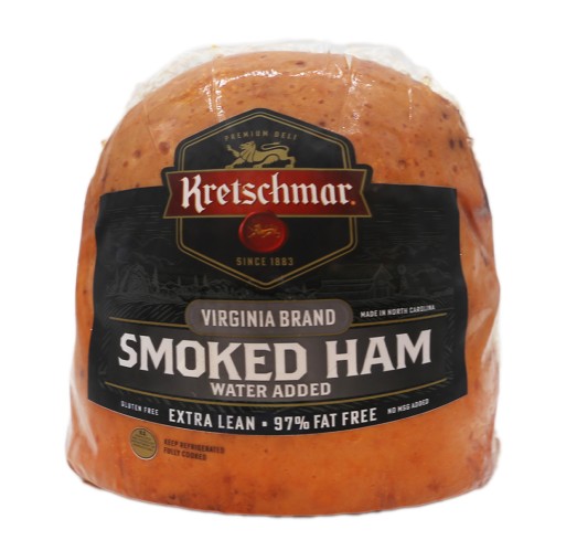 Ham - Virginia Smoked Half Kretschmar | Walnut Creek Foods