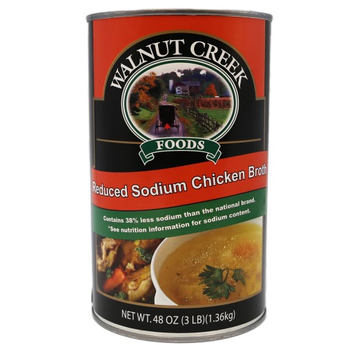 Broth - Reduced Sodium Chicken WC 48 oz