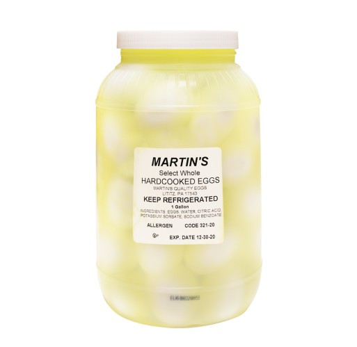 Eggs - Hard Cooked Martins gal