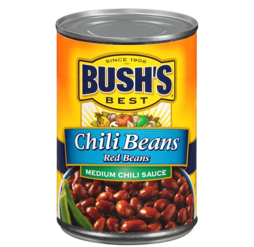 Beans - Medium Red Chili Bush's 16 oz