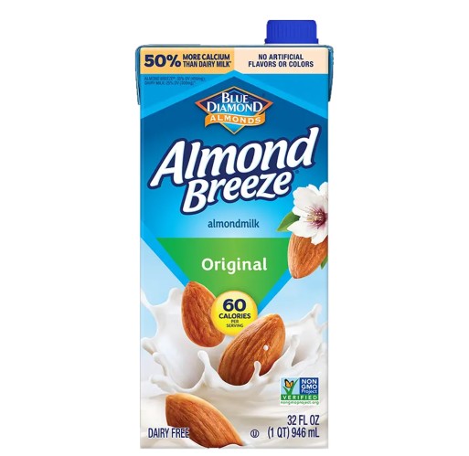 Almond Milk - Original Almond Breeze Shelf Stable