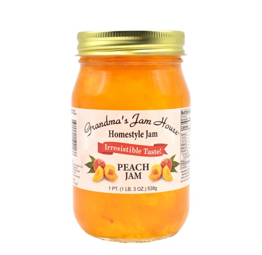 Jam - Peach GJH Pints